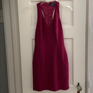 Lulus Berry Cocktail Dress